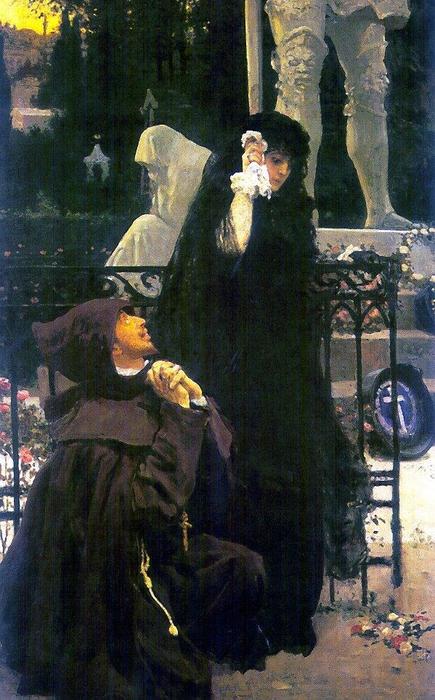 Stone Guest, Don Juan And Donna Anna — Ilya Yefimovich Repin