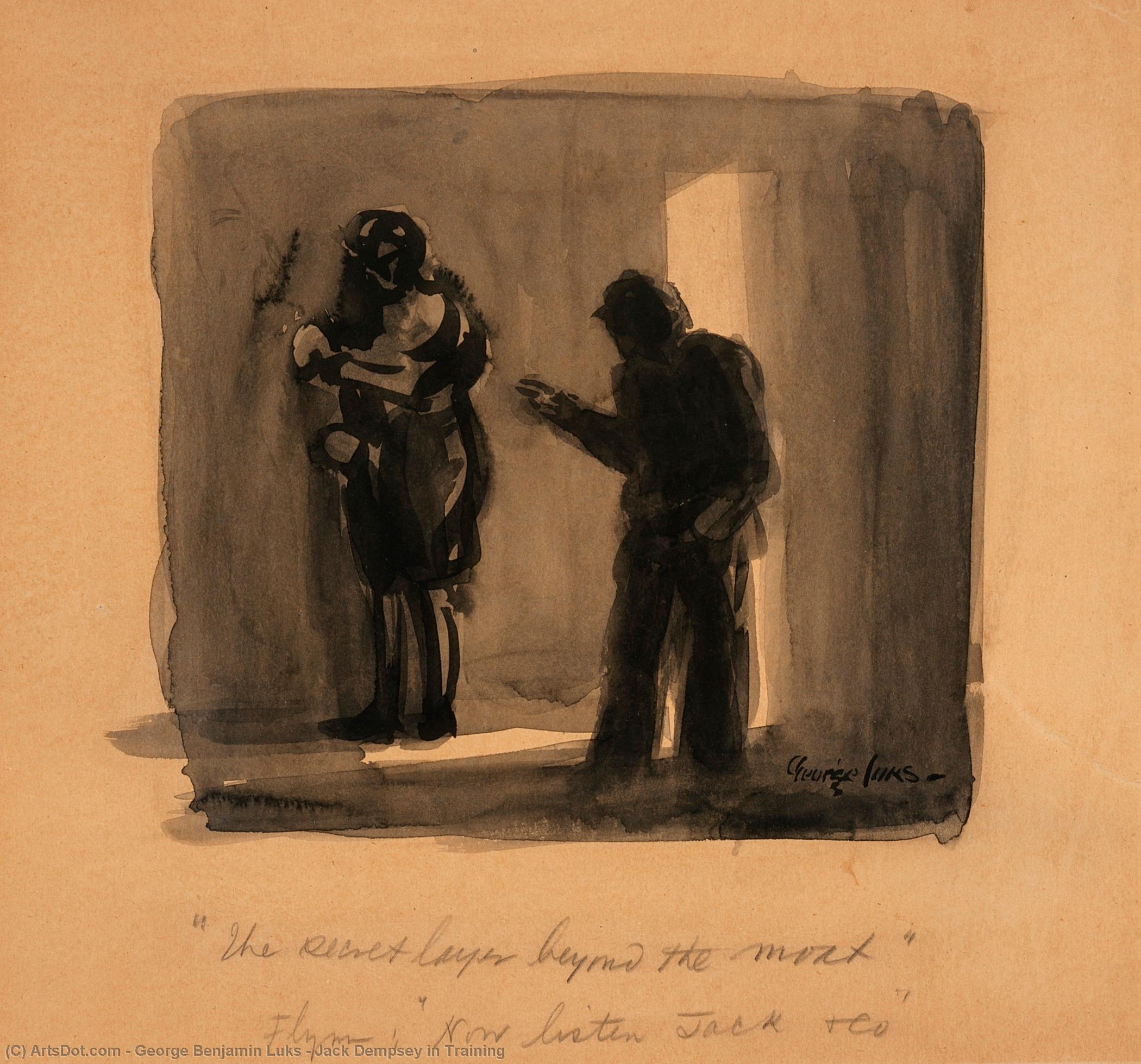 Jack Dempsey In Training — Георг Люкс