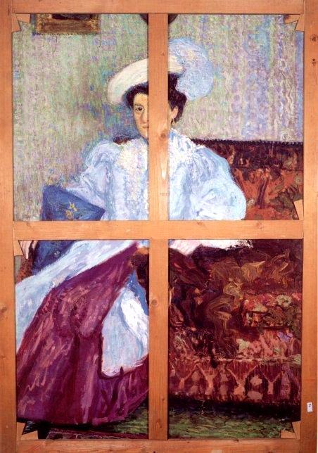 Portrait Of A Young Woman With Feather Hat — Richard Gerstl