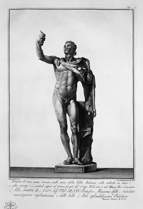 Faun With Grapes — Giovanni Battista Piranesi