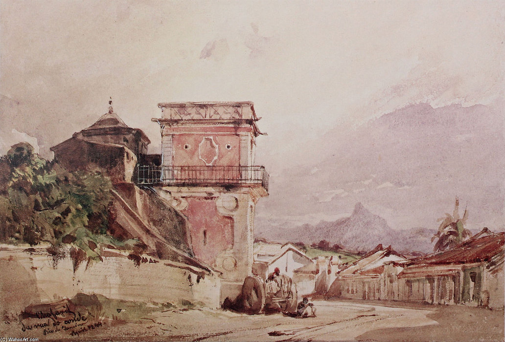 O Aspecto Geral Deste Chafariz E De Uma Torre Ou Por Outra, De Um Reservatório — Eduard Hildebrandt