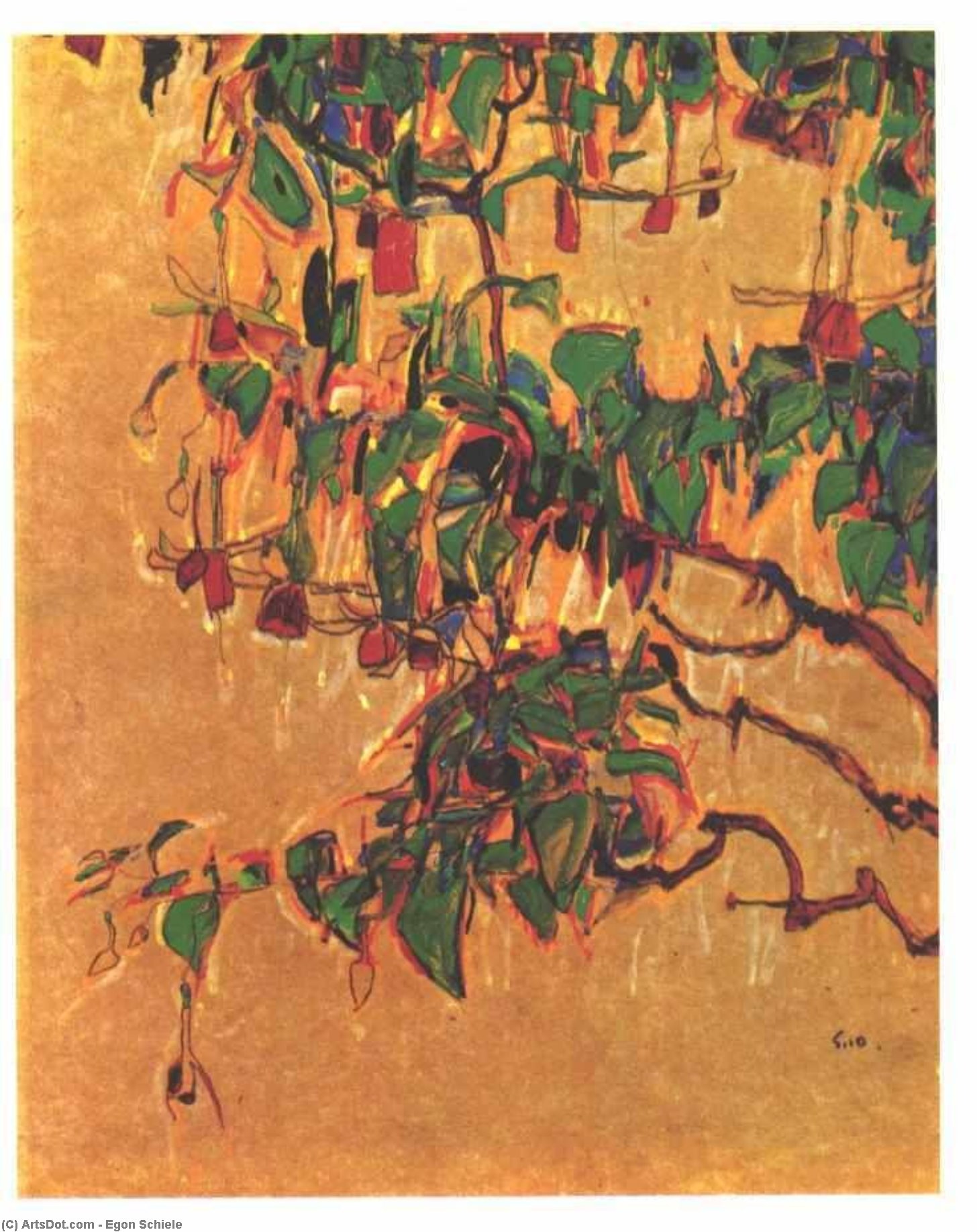 Fuchsia — Егон Шиле