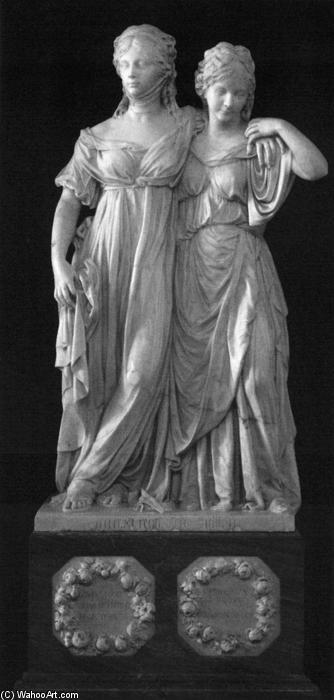Crown Princess Louise And Princess Frederica Of Prussia — Johan Gotfrid Šadov