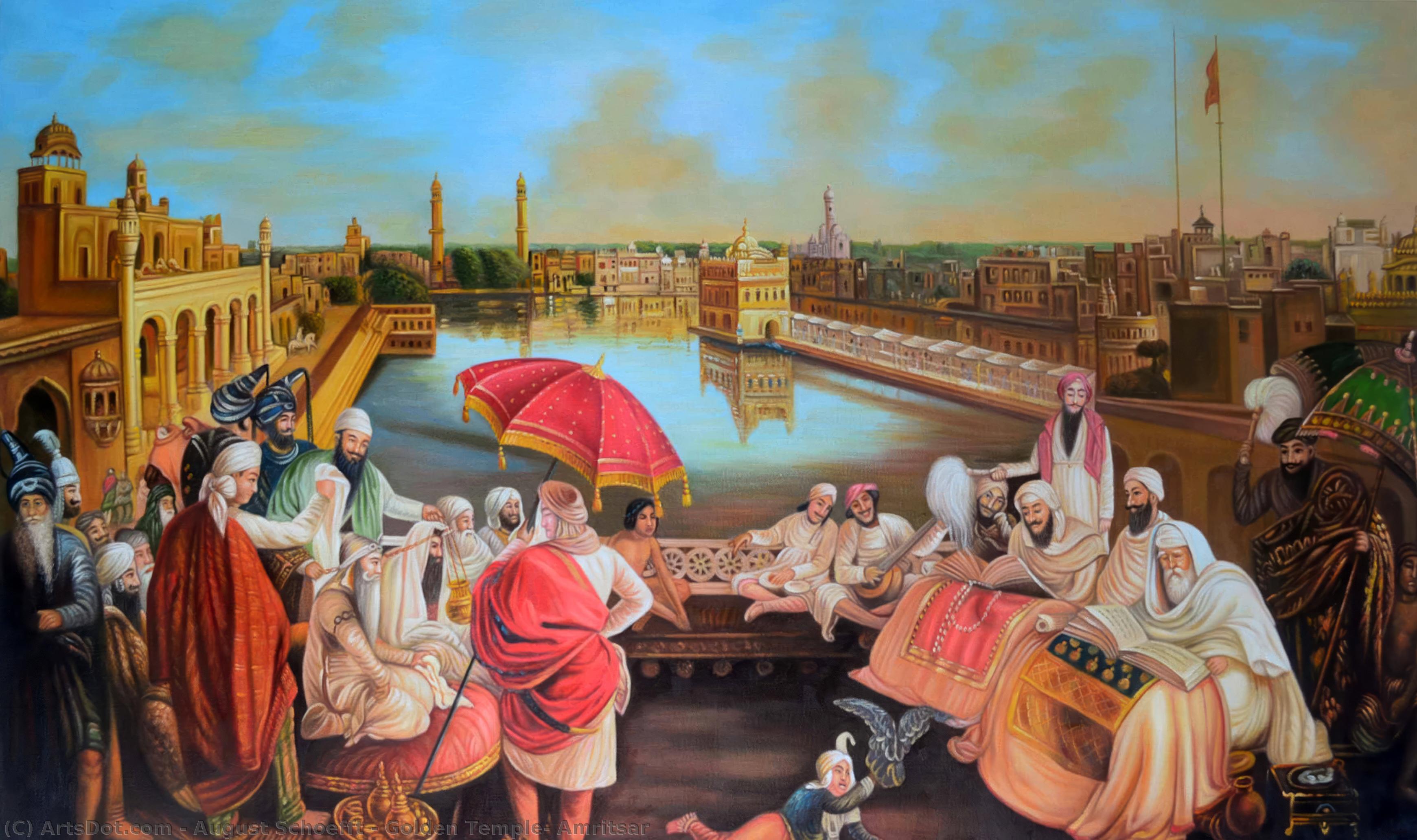 Golden Temple, Amritsar — August Schoefft