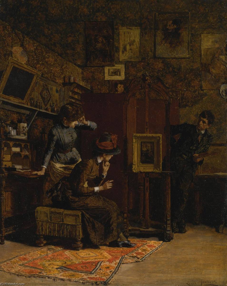 The Art Critic — Louis Charles Moeller