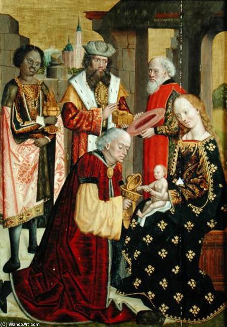 The Adoration Of The Magi, From The Dome Altar — Absolon Stumme