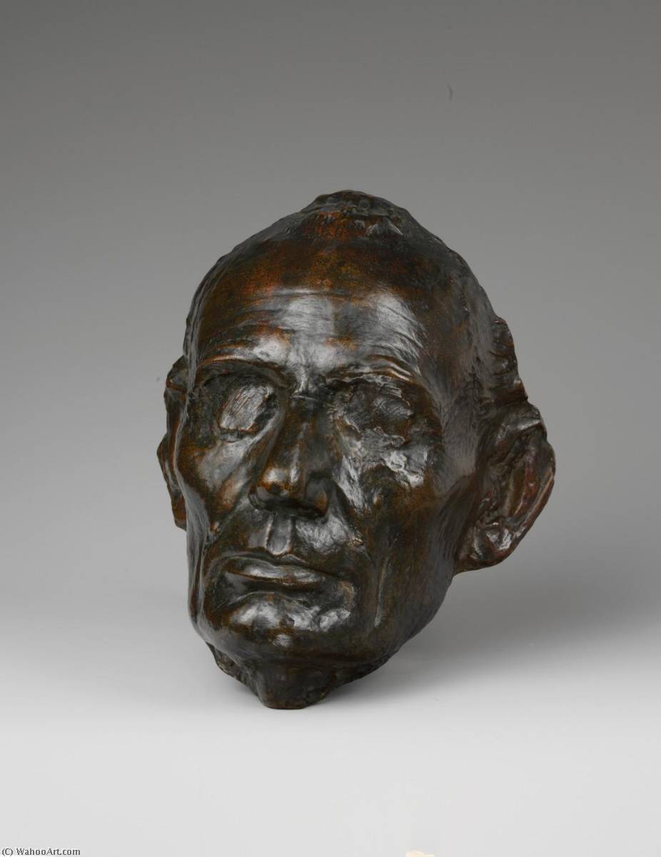Life Mask Of Abraham Lincoln — Augustus Saint-gaudens