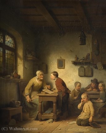 A Belgian School — Adrien Ferdinand De Braekeleer