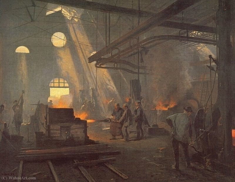 A Forge — Fernand-anne Piestre Dit Cormon