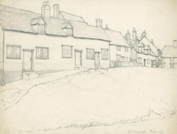 Cottages At Finchingfield — Sir George Clausen