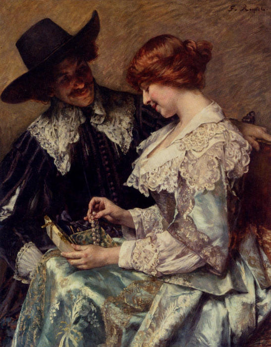 The Present — Ferdinand Victor Léon Roybet