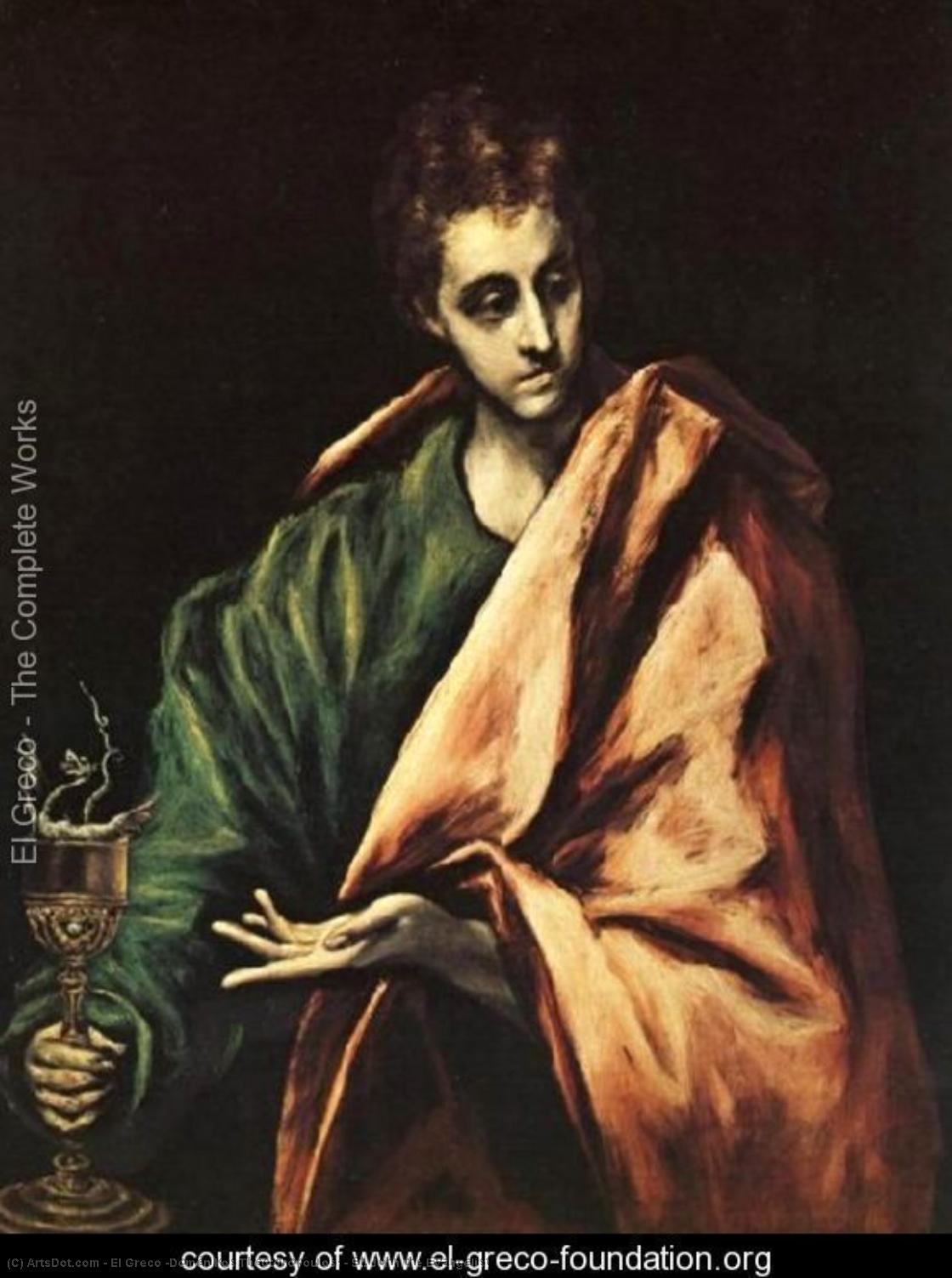St. John The Evangelist — Ел Греко