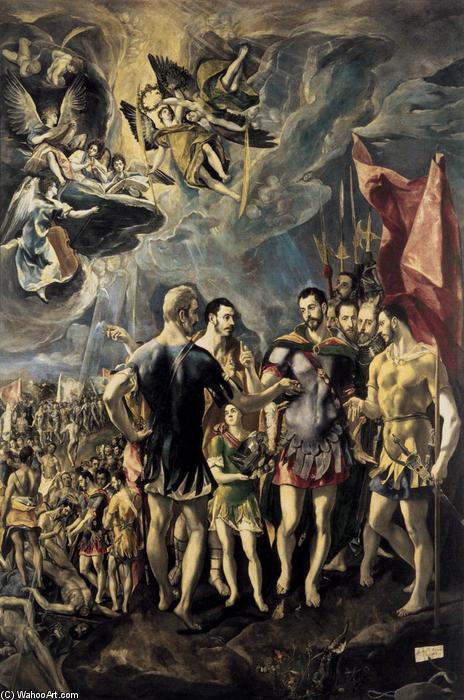 The Martyrdom Of St Maurice — El Greco