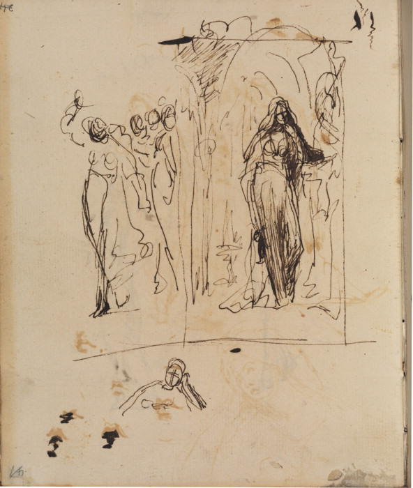 Page From A Sketchbook 52 — George Romney
