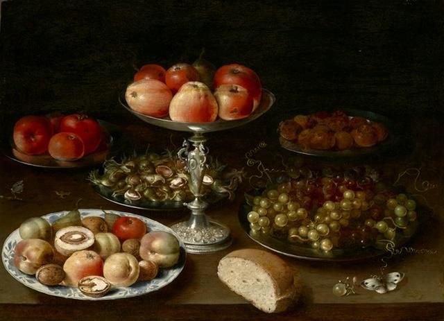 Fruits Et Pain — Osias Beert The Elder