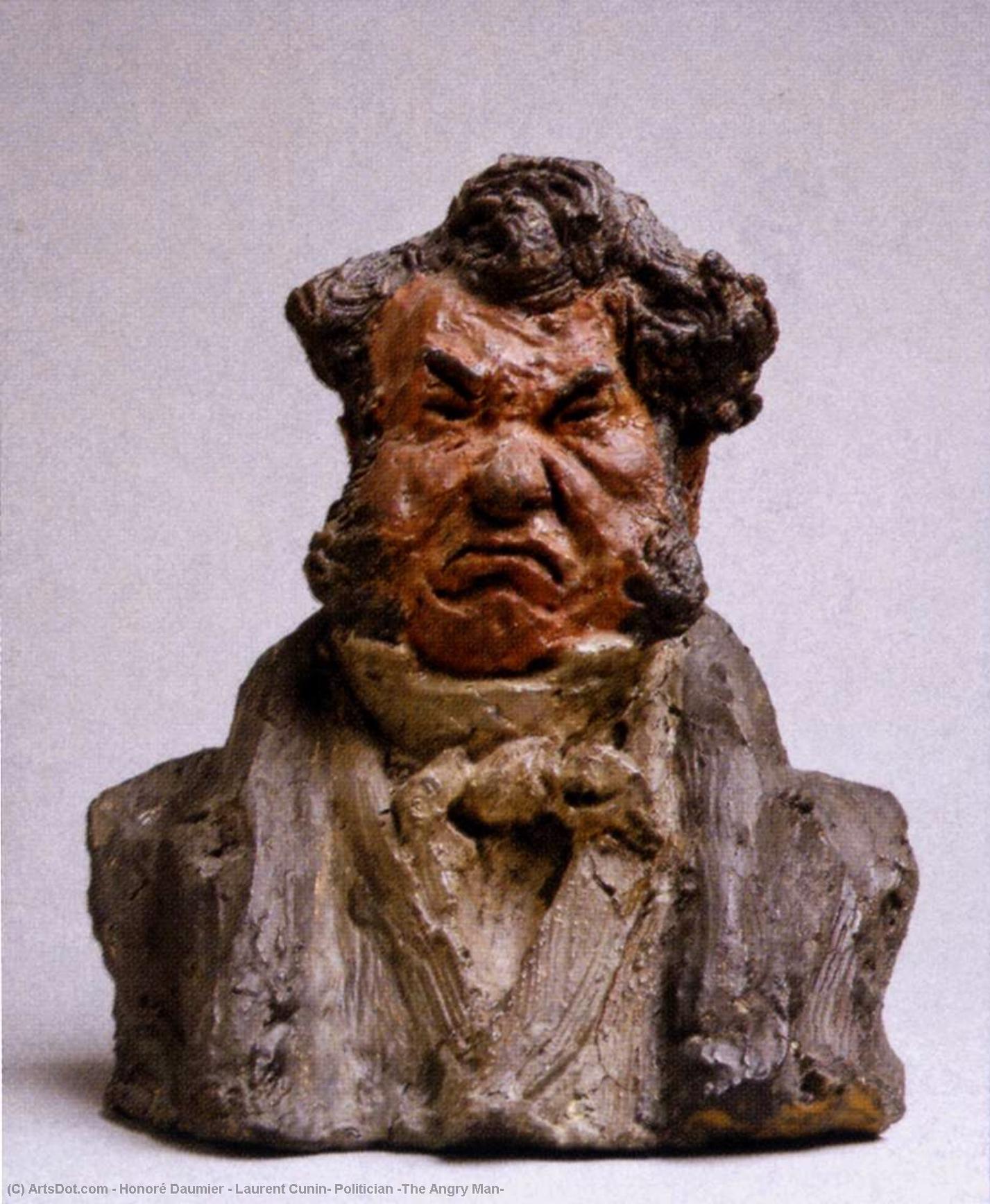 Laurent Cunin, Politician (the Angry Man) — Honoré Daumier