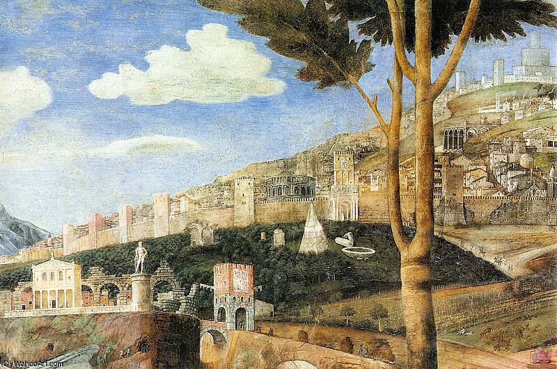 Camera Degli Sposi (detail 5) - — Andrea Mantegna