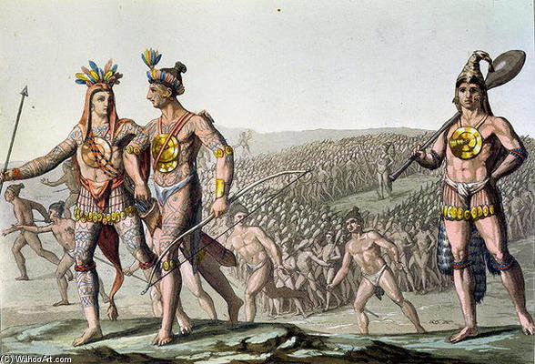 The Chiefs Of Florida On Their Way To War — Gallo Gallina