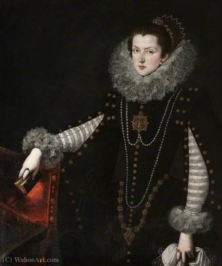 Portrait Of A Lady — Juan Pantoja De La Cruz