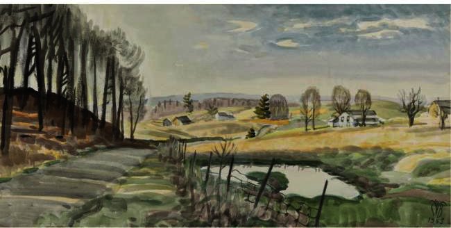 Early Spring Evening — Čarls Burčfild