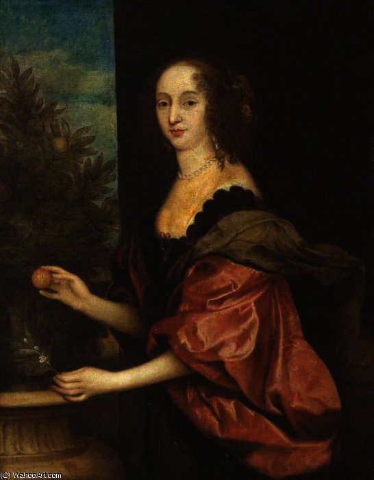 Portrait Of An Unknown Lady In The Pose Of Dorothy, Countess Of Sunderland — Sir Anthony Van Dyck