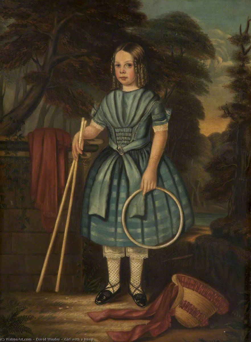 Girl With A Hoop — David Winder