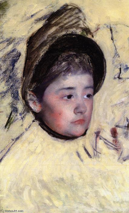 Woman Wearing A Bonnett — Mary Stevenson Cassatt