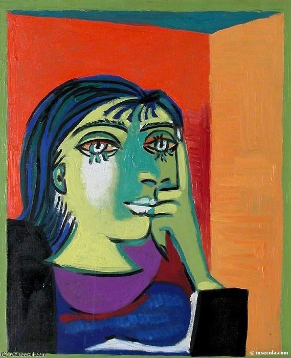 Portrait De Dora Maar — Pablo Picasso