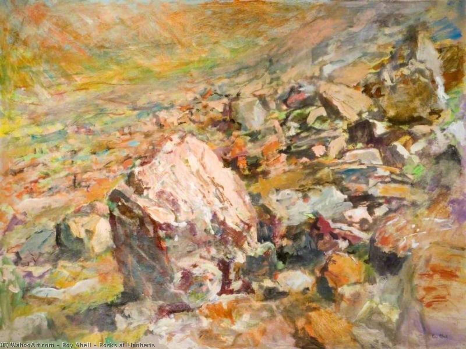 Rocks At Llanberis — Roy Abell