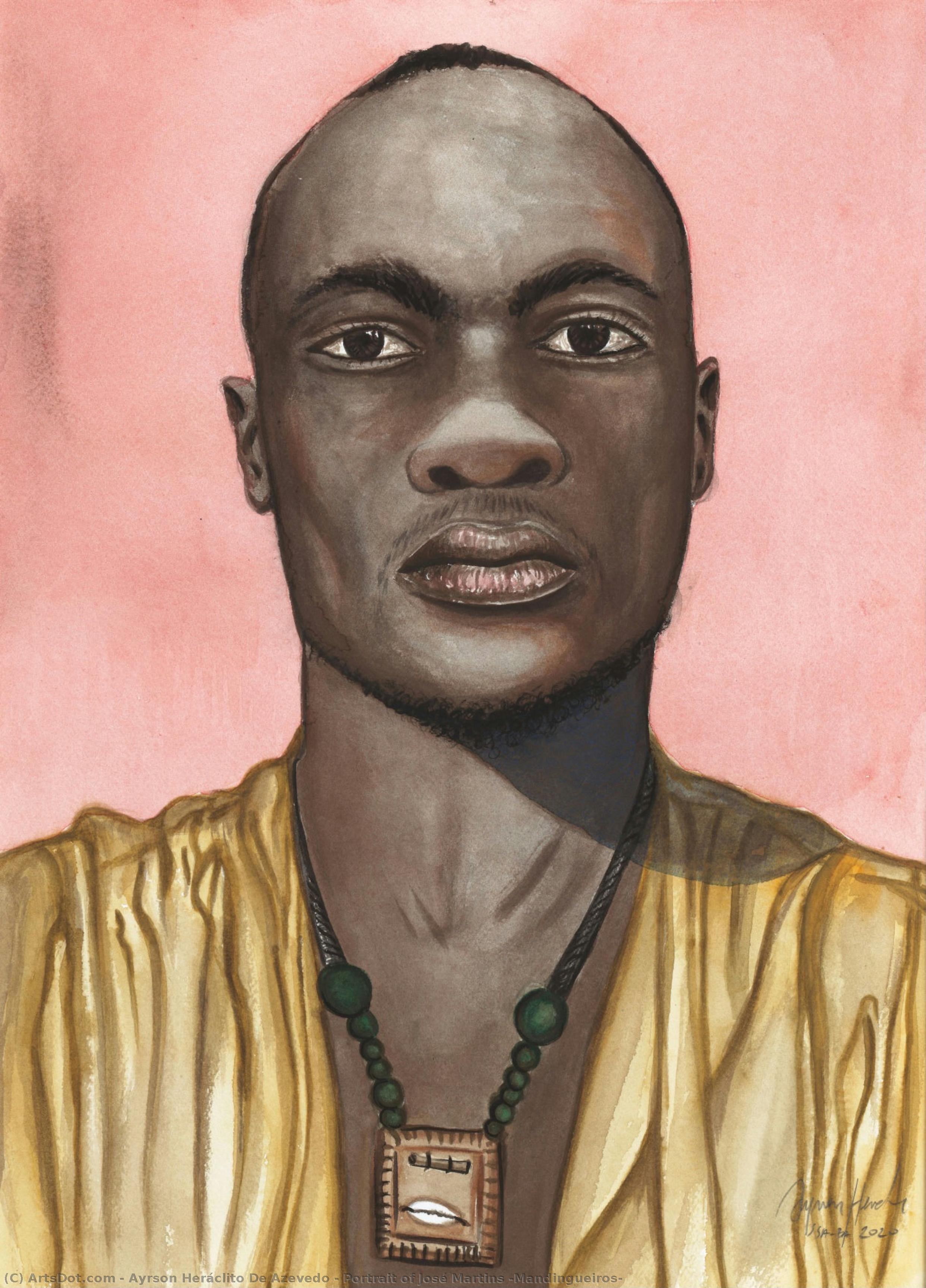 Portrait Of José Martins (mandingueiros) — Ayrson Heráclito De Azevedo