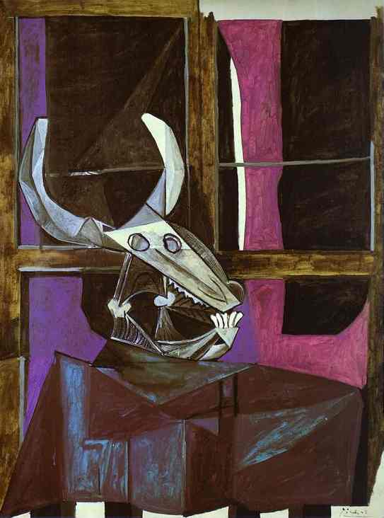 Still Life With Steer's Skull — Пабло Пикассо