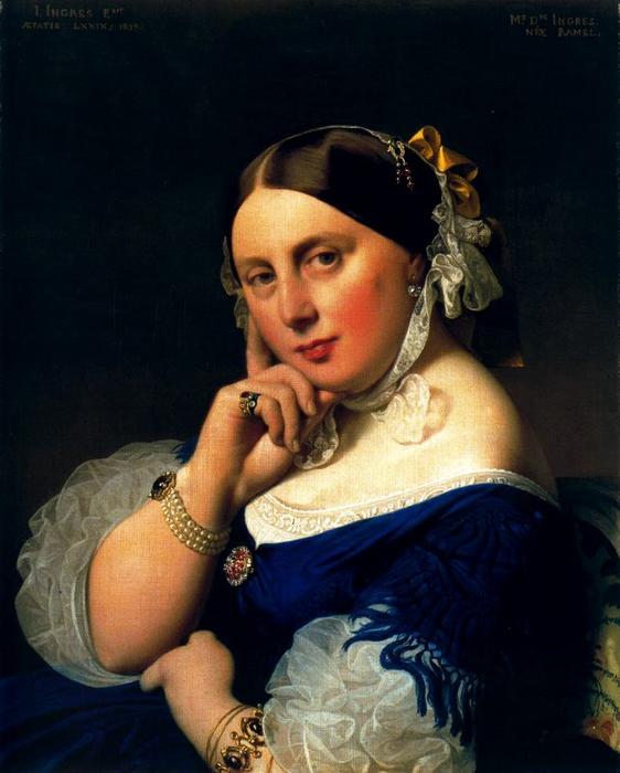 Portrait Of Delphine Ingres, Née Ramel — Jean-auguste-dominique Ingres