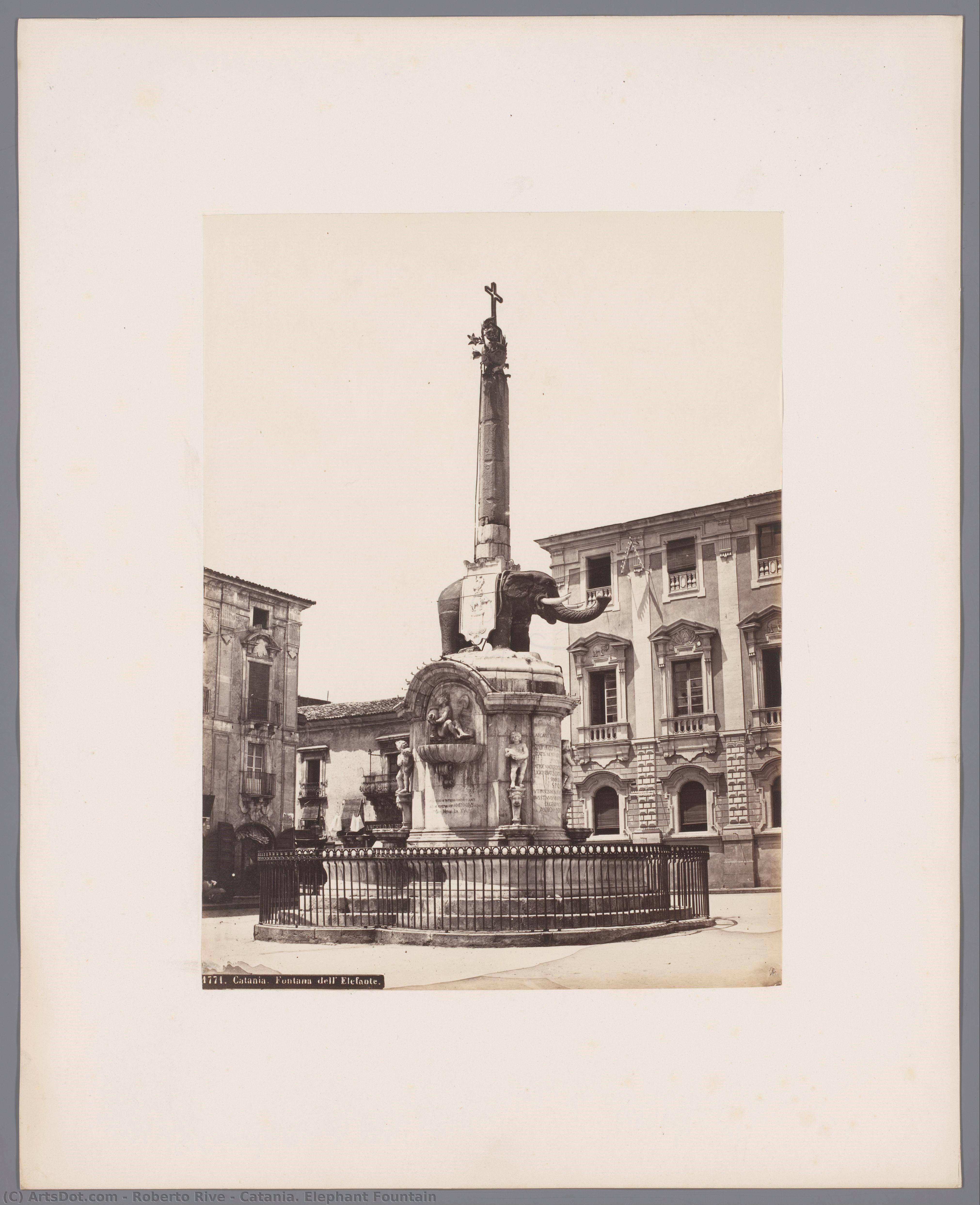 Catania. Elephant Fountain — Роберто Риве