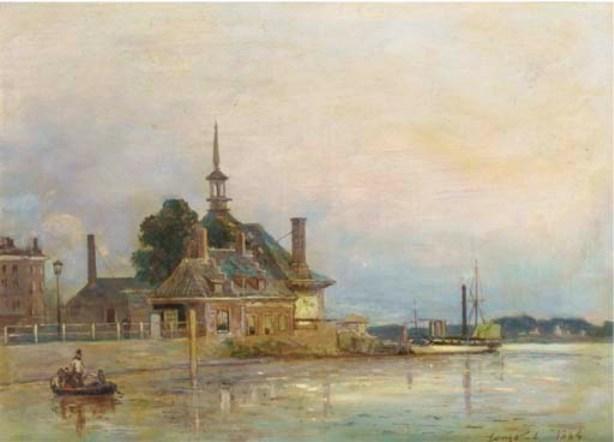The Hoofdpoort, Rotterdam — Johan Barthold Jongkind