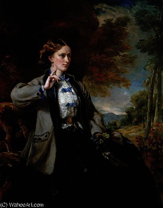 Portrait Of The Hon. Mrs Meynell-ingram — Sir Francis Grant