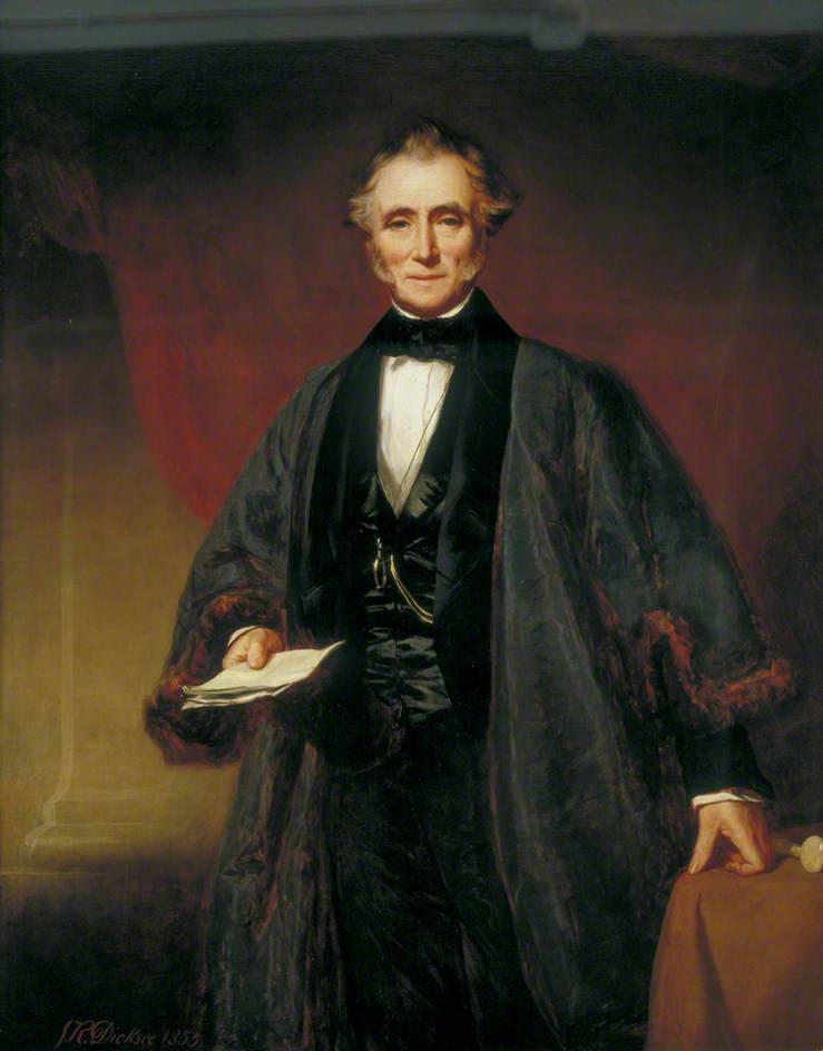 Warren Stormes Hale (1791–1872), Lord Mayor Of London And Founder Of The City Of London School — John Robert Dicksee