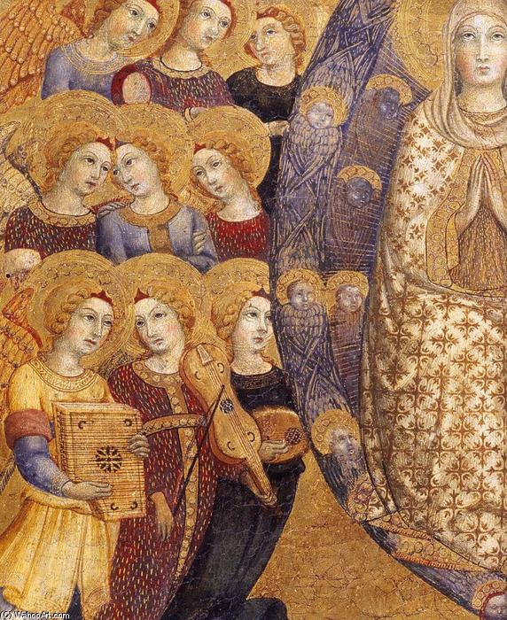 Assumption Of The Virgin (detail) — Sano Di Pietro