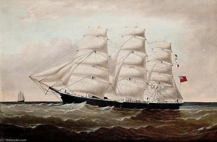 The Connemara In Foul Weather — William H Yorke
