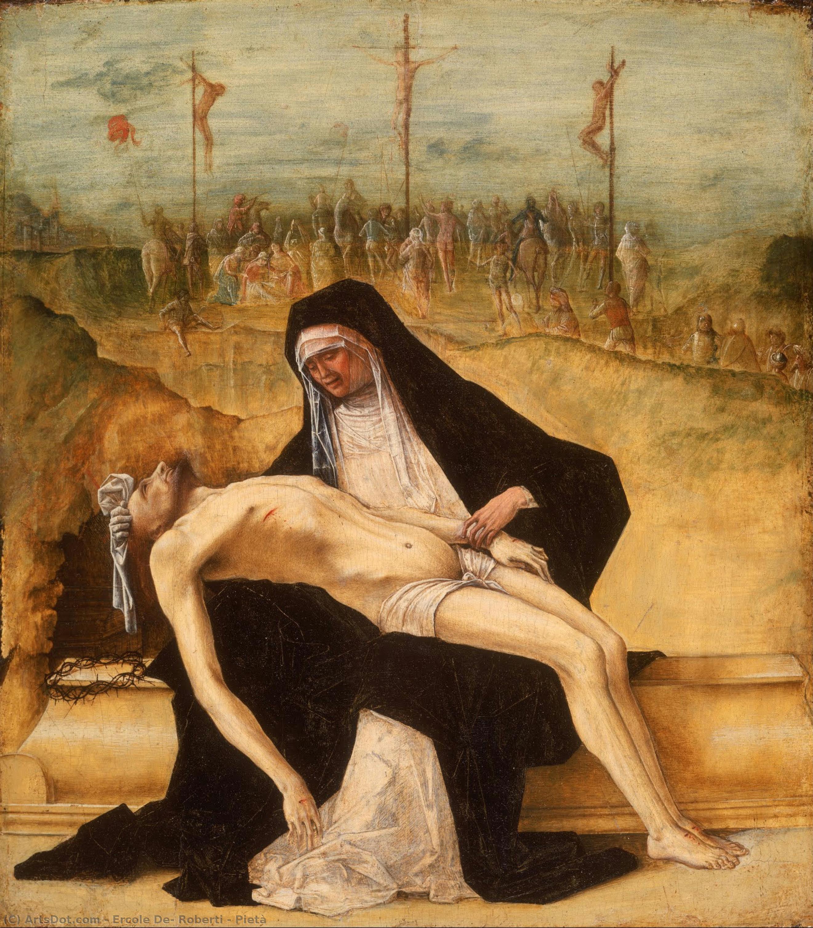 Pietà — Ercole De' Roberti
