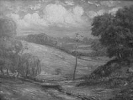 (landscape Near Sparta, New Jersey), (painting) — Franklin C Courter