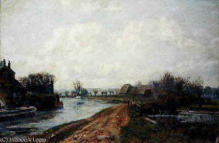 Canal, Rickmansworth — John William Buxton Knight