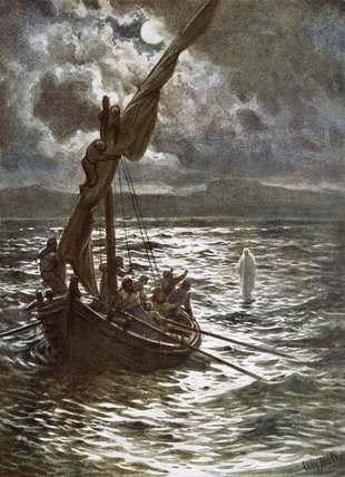 Jesus Walking Upon The Sea — William Brassey Hole
