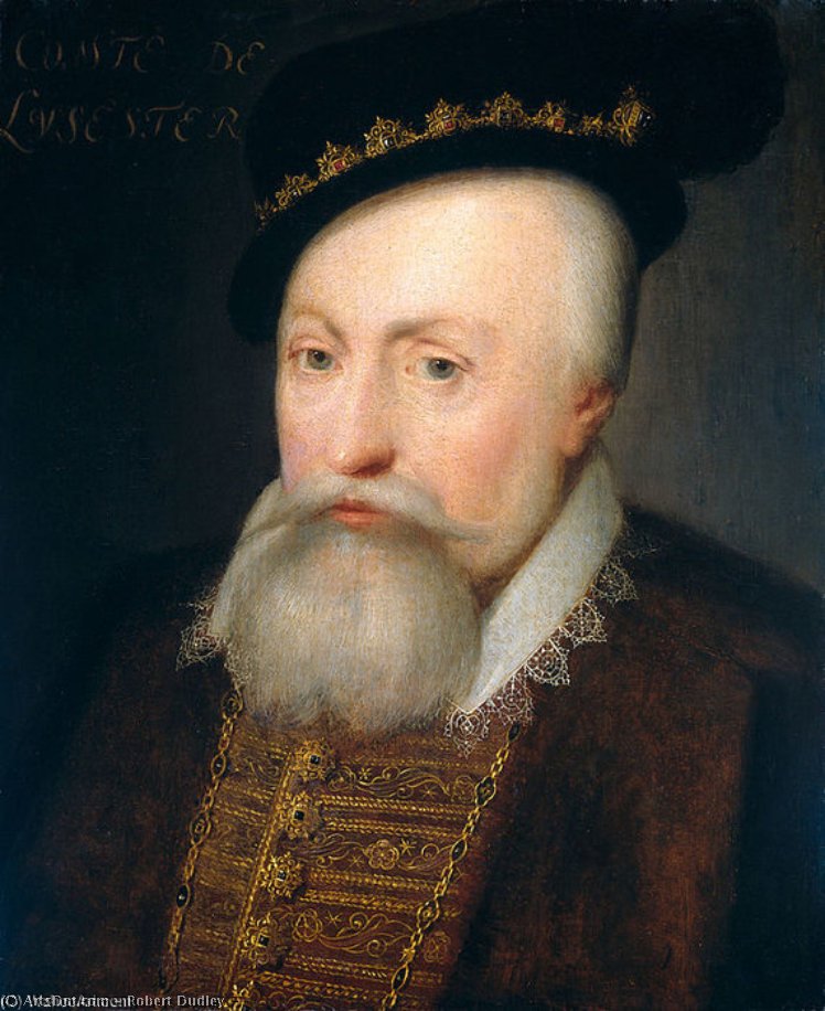 Portrait Of Robert Dudley — Robert Dudley