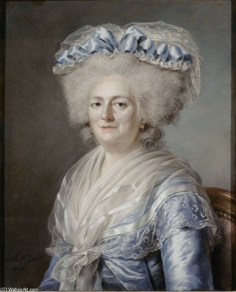 Marie-louise-therese-victoire De France, Known As Madame Victoire — Adélaide Labille Guiard