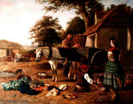 The Market Cart — Henry Charles Bryant