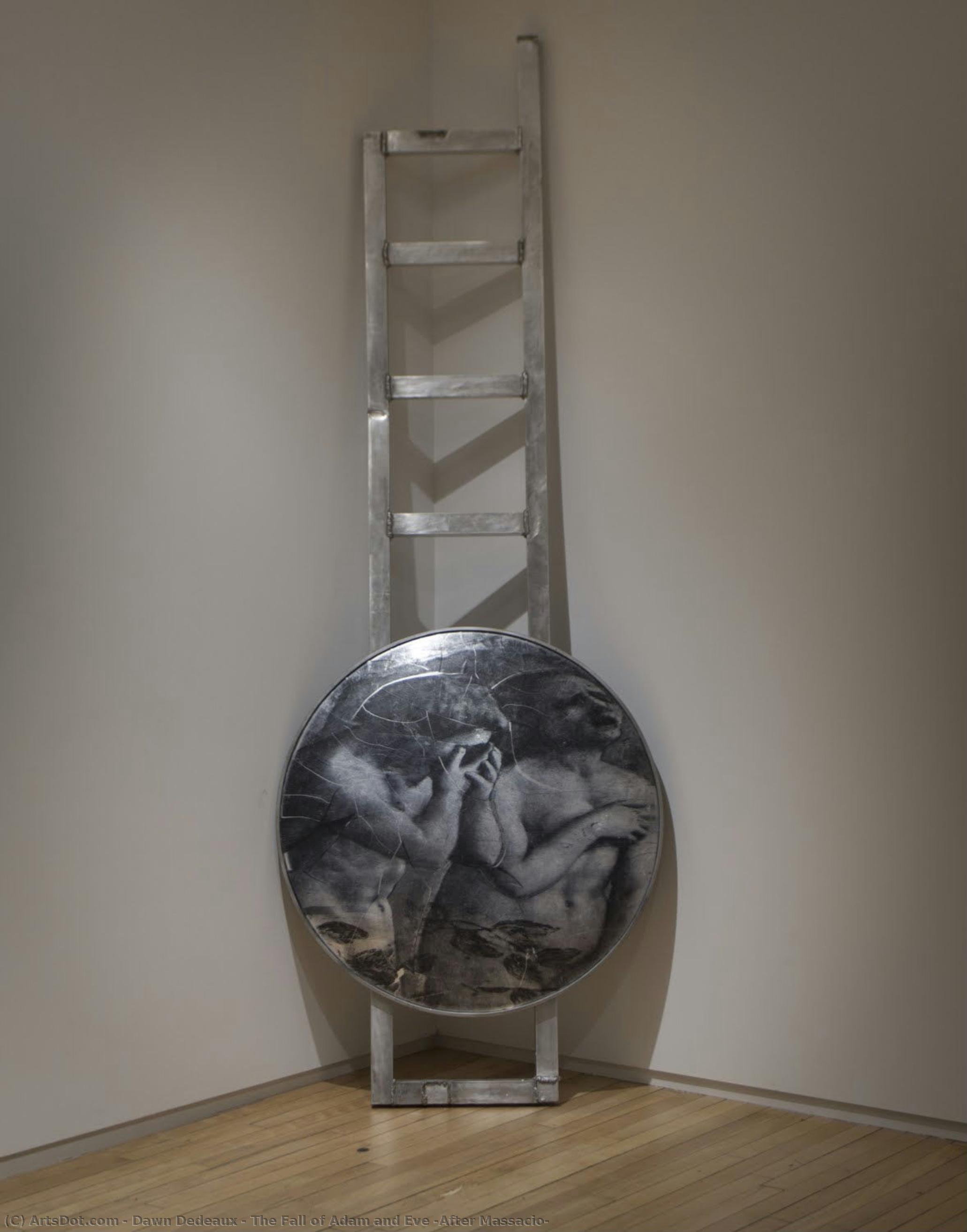 The Fall Of Adam And Eve (after Massacio) — Dawn Dedeaux