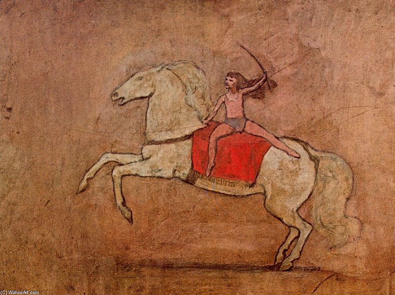 Amazon On Horse — Пабло Пикассо