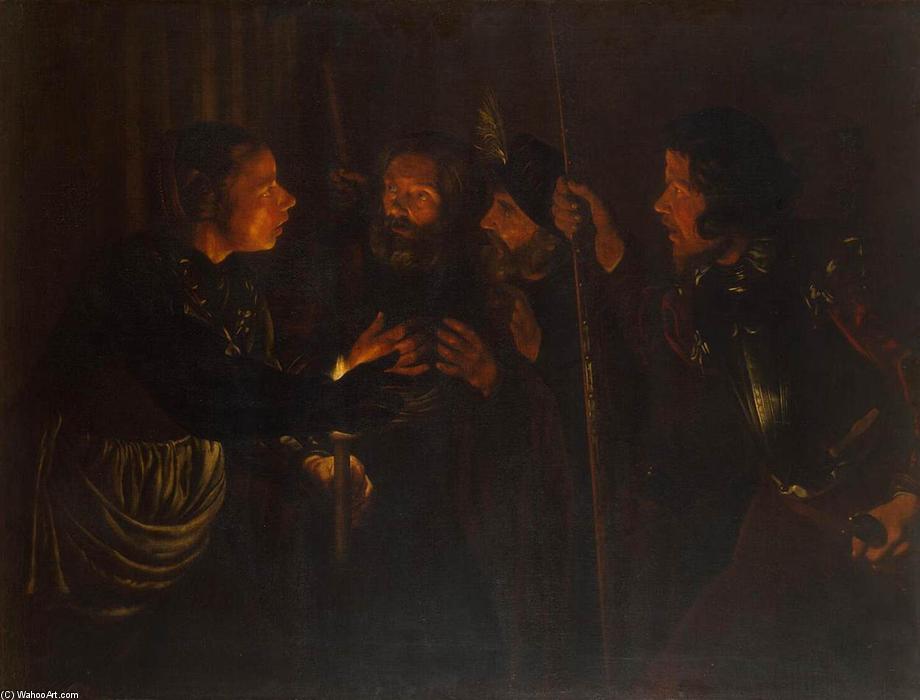 Denial Of St Peter — Gerard Seghers
