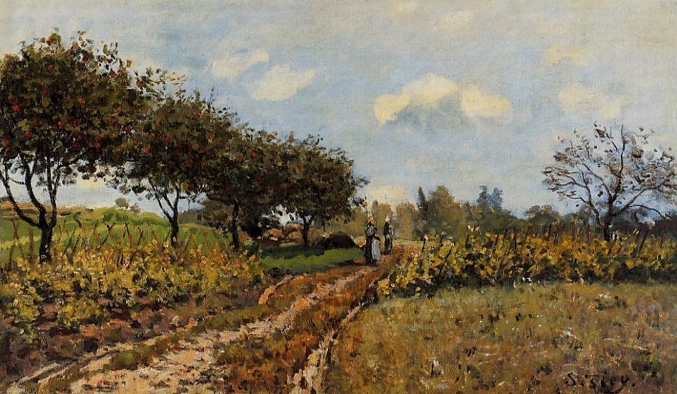Path In The Country — Alfred Sisley