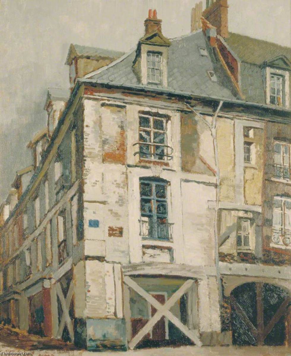 Rue Sainte Catherine, Dieppe, Normandy, France — Geoffrey Scowcroft Fletcher